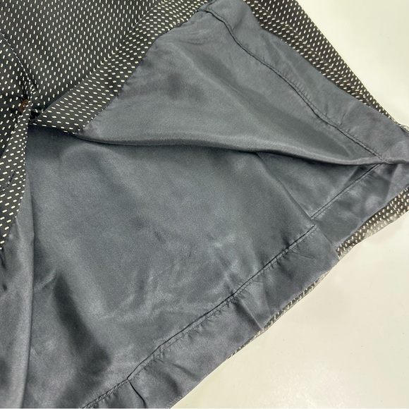 Vintage Robbie Bee Silk Lined Long Shirt Dress Women’s 8 Short Sleeve Brown - Picture 7 of 8